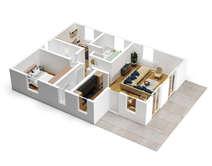 Piantina 3d